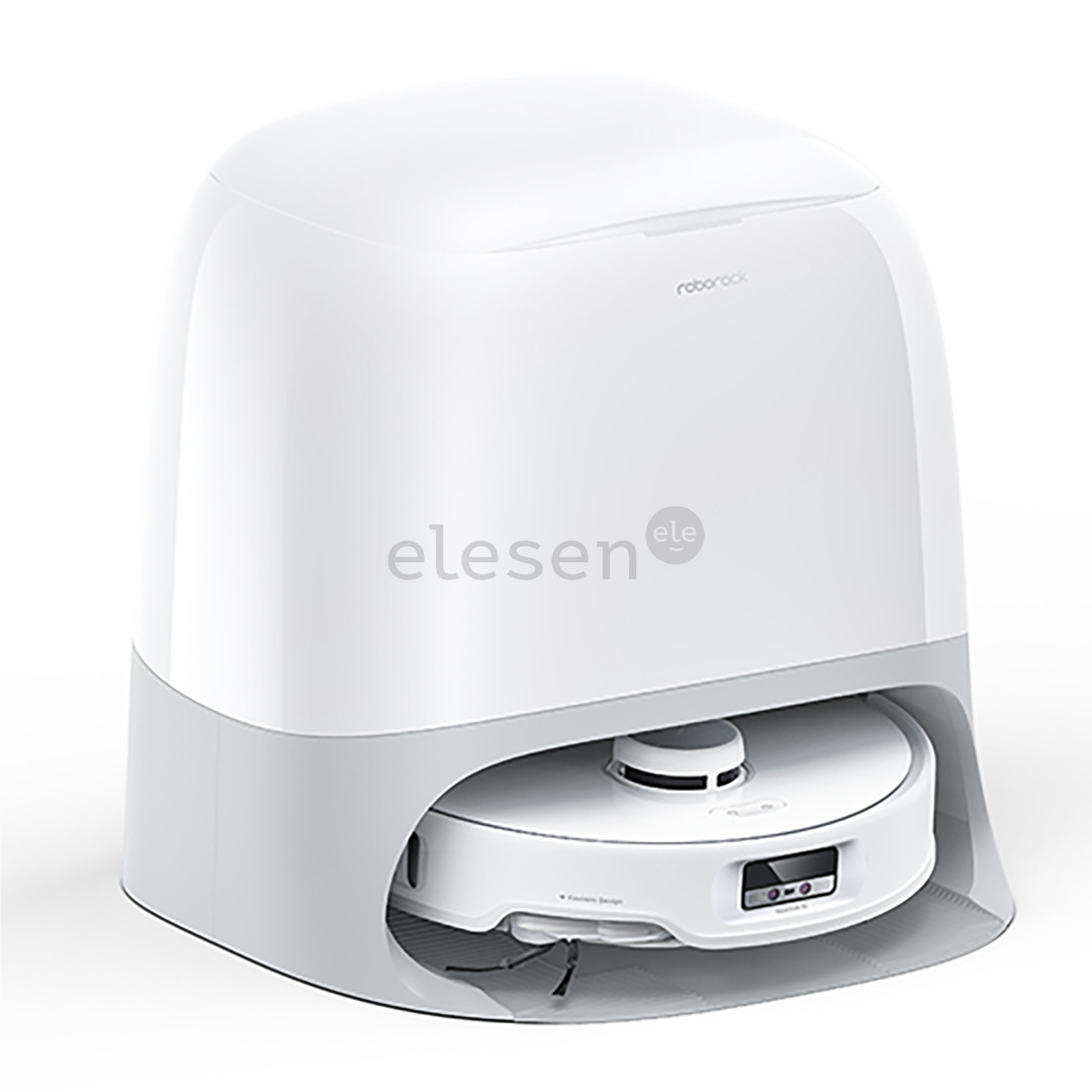 Roborock QRevo Curv, wet & dry, white - Robot vacuum cleaner