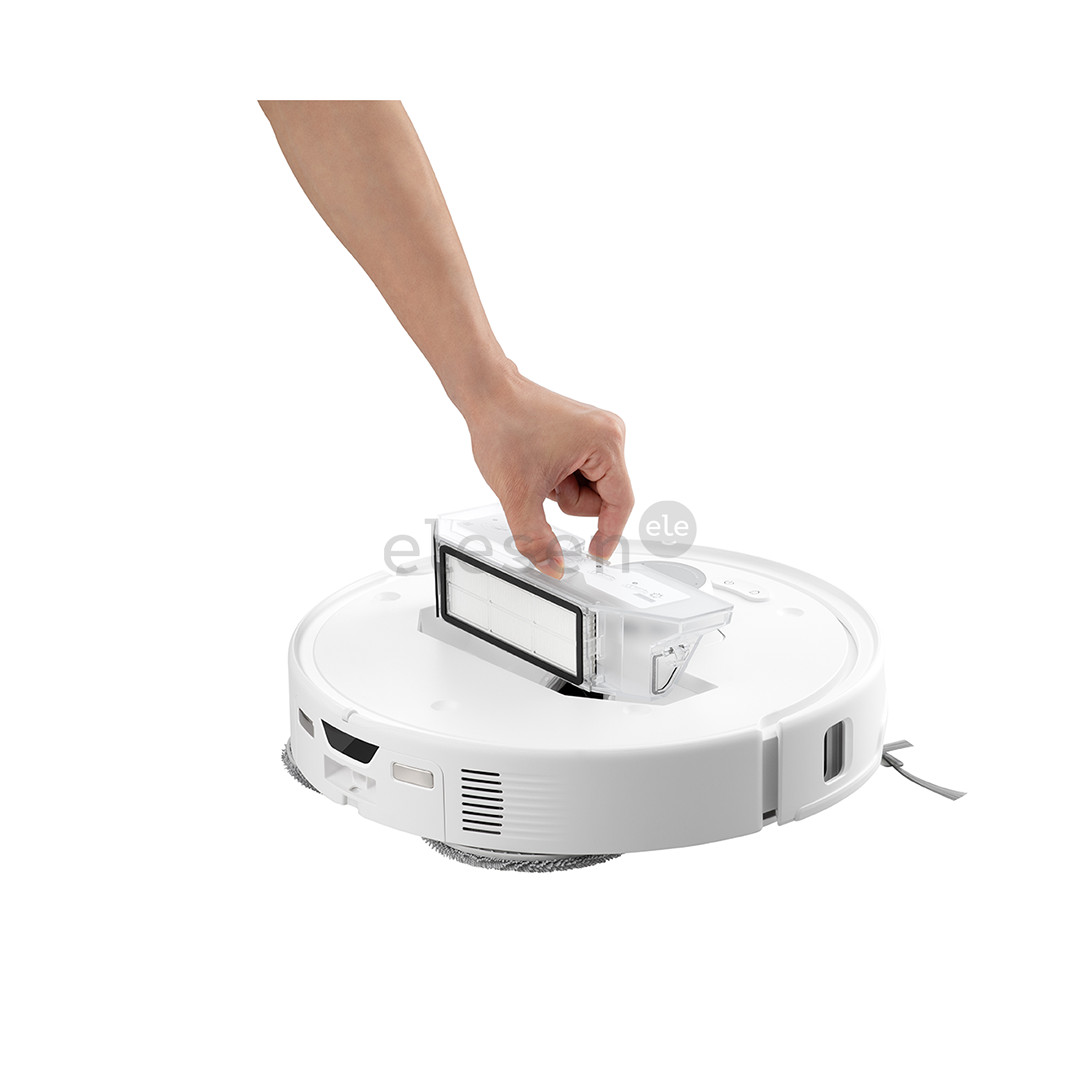 Roborock QRevo Curv, wet & dry, white - Robot vacuum cleaner