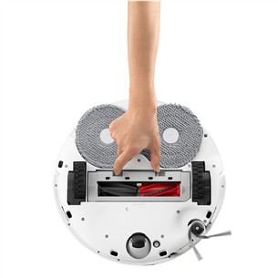 Roborock QRevo Curv, wet & dry, white - Robot vacuum cleaner