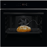 AEG 7000 Series MealAssist, 71 L, pirolizė, juoda - Įmontuojama orkaitė