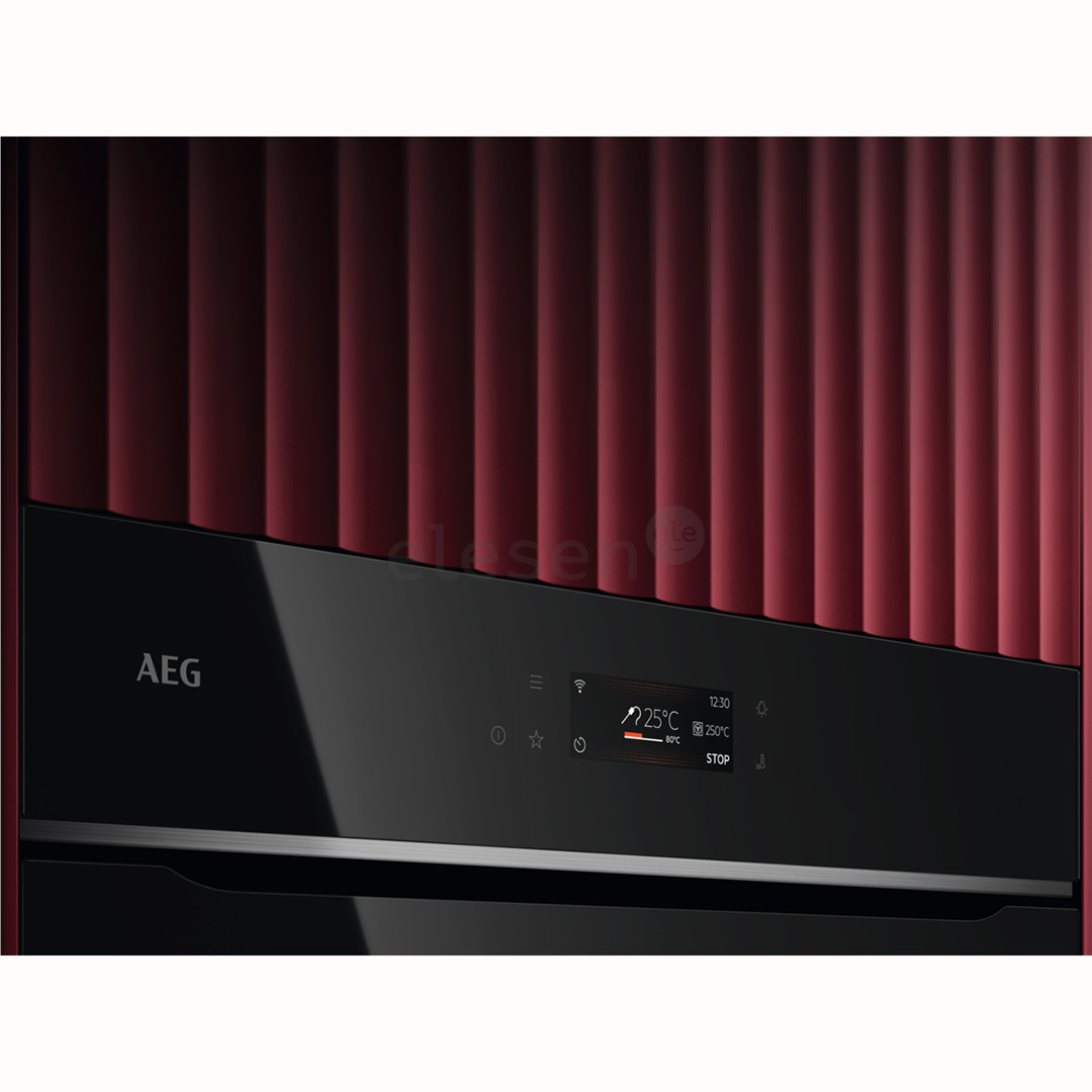 AEG 7000 Series MealAssist, 71 л, пиролитическая очистка, черный - Интегрируемый духовой шкаф