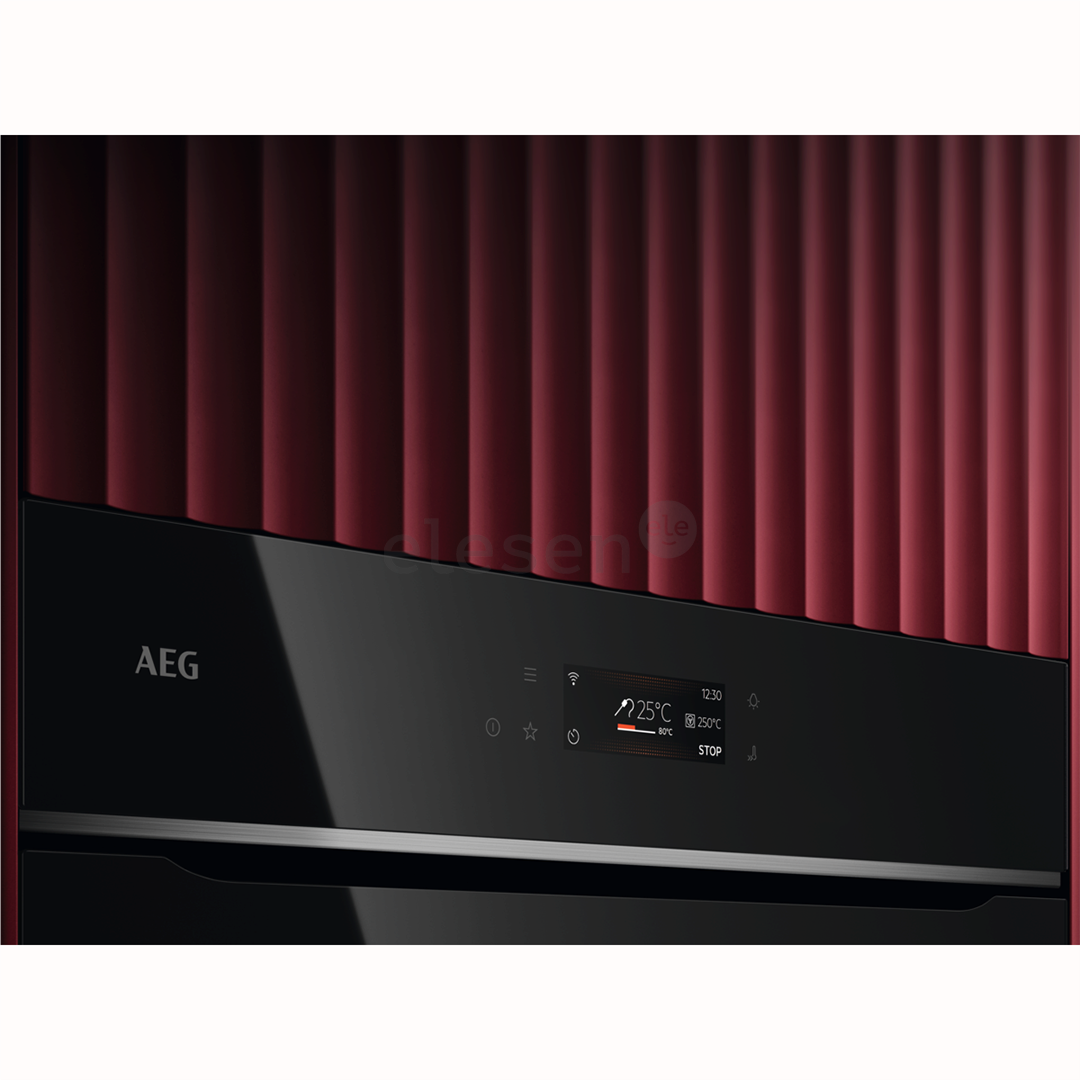 AEG 7000 Series MealAssist, 71 L, pirolizė, juoda - Įmontuojama orkaitė