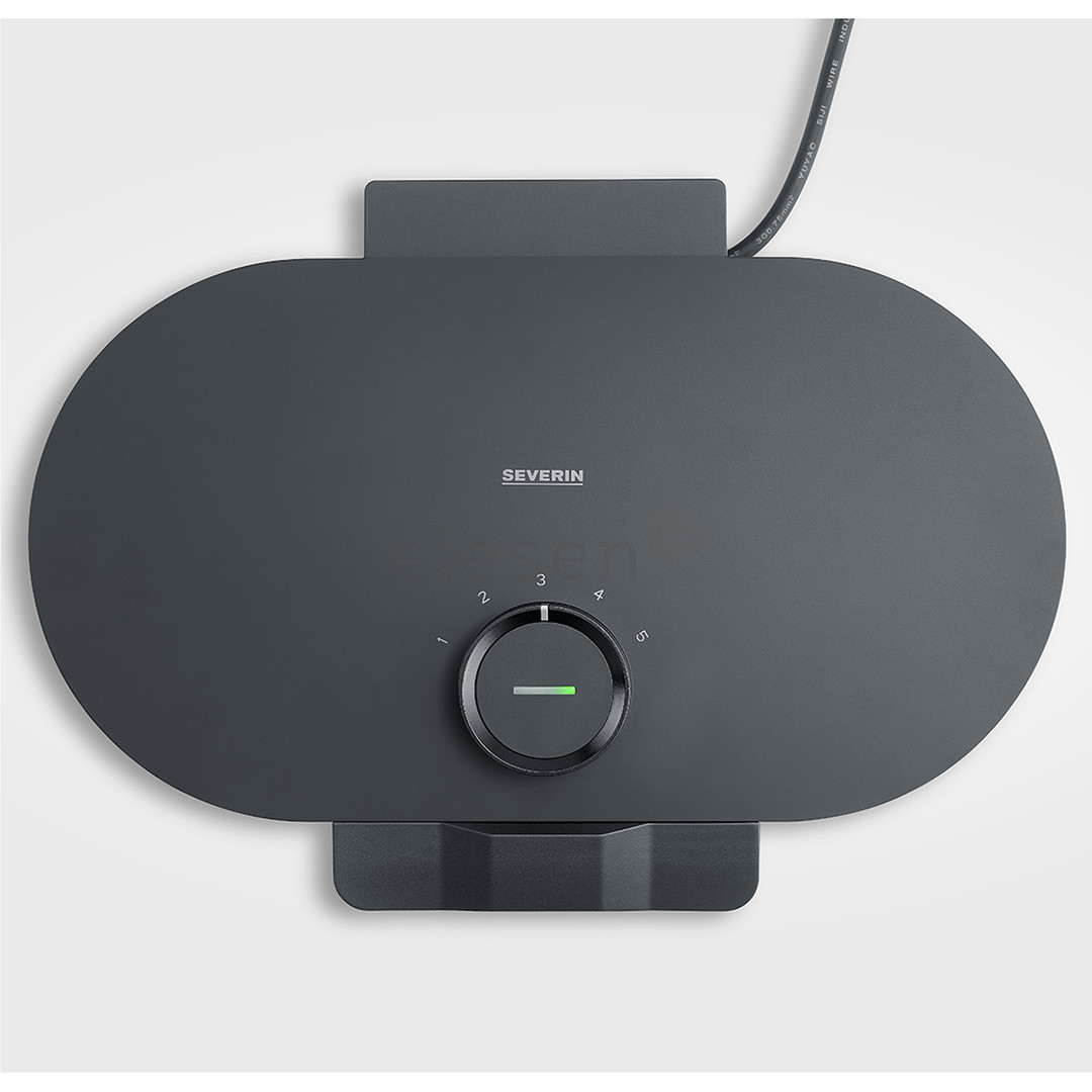Severin, 1200 Вт, черный - Вафельница