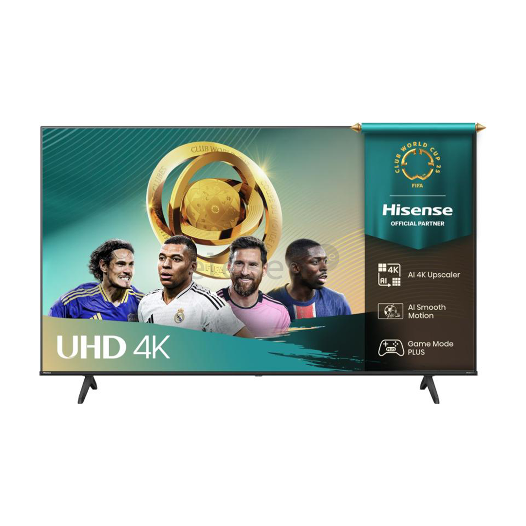 Hisense A6Q, 43'', 4K UHD, LED LCD, black - TV