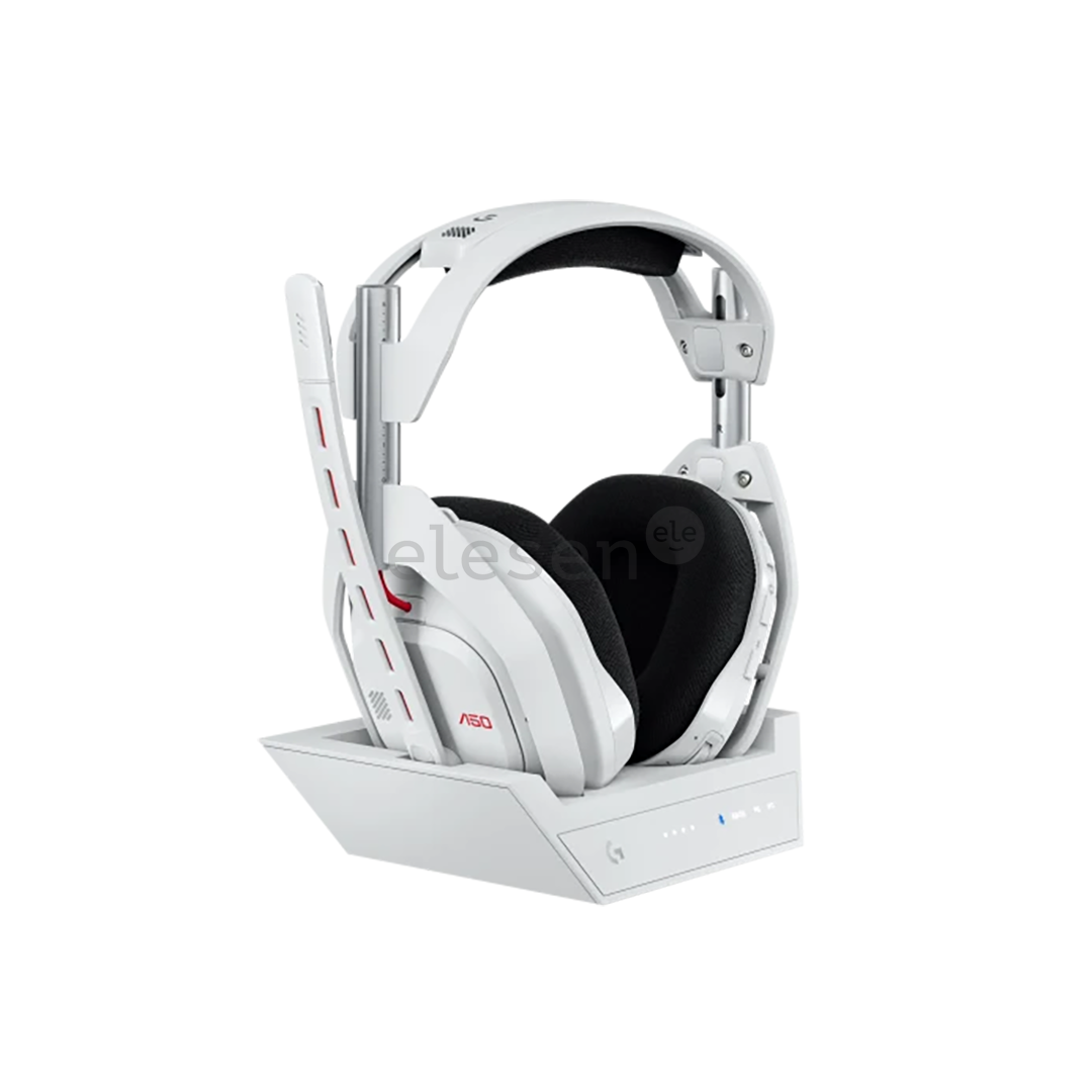Logitech ASTRO A50 Gen 5, baltos - Belaidės ausinės