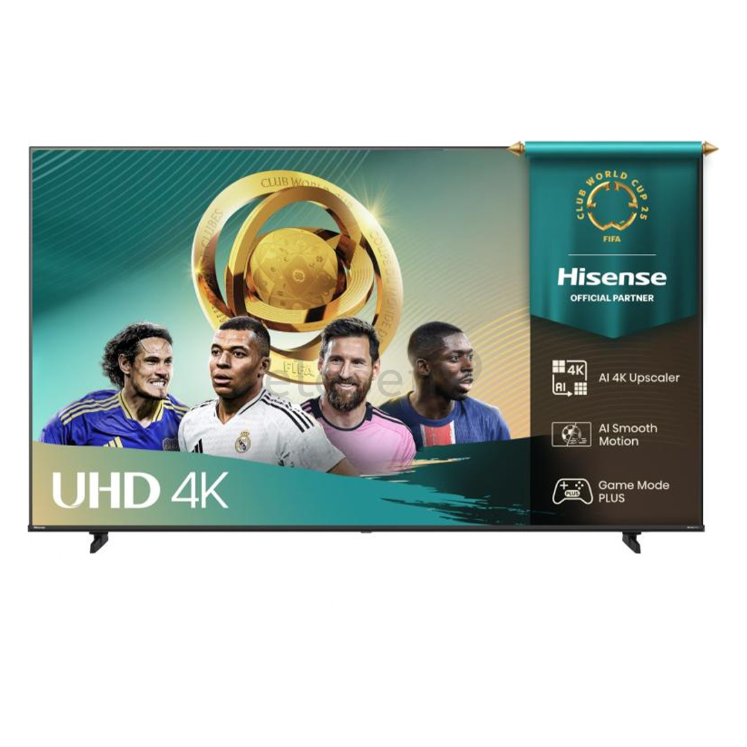 Hisense A6Q, 85'', 4K UHD, LED LCD, juodas - Televizorius