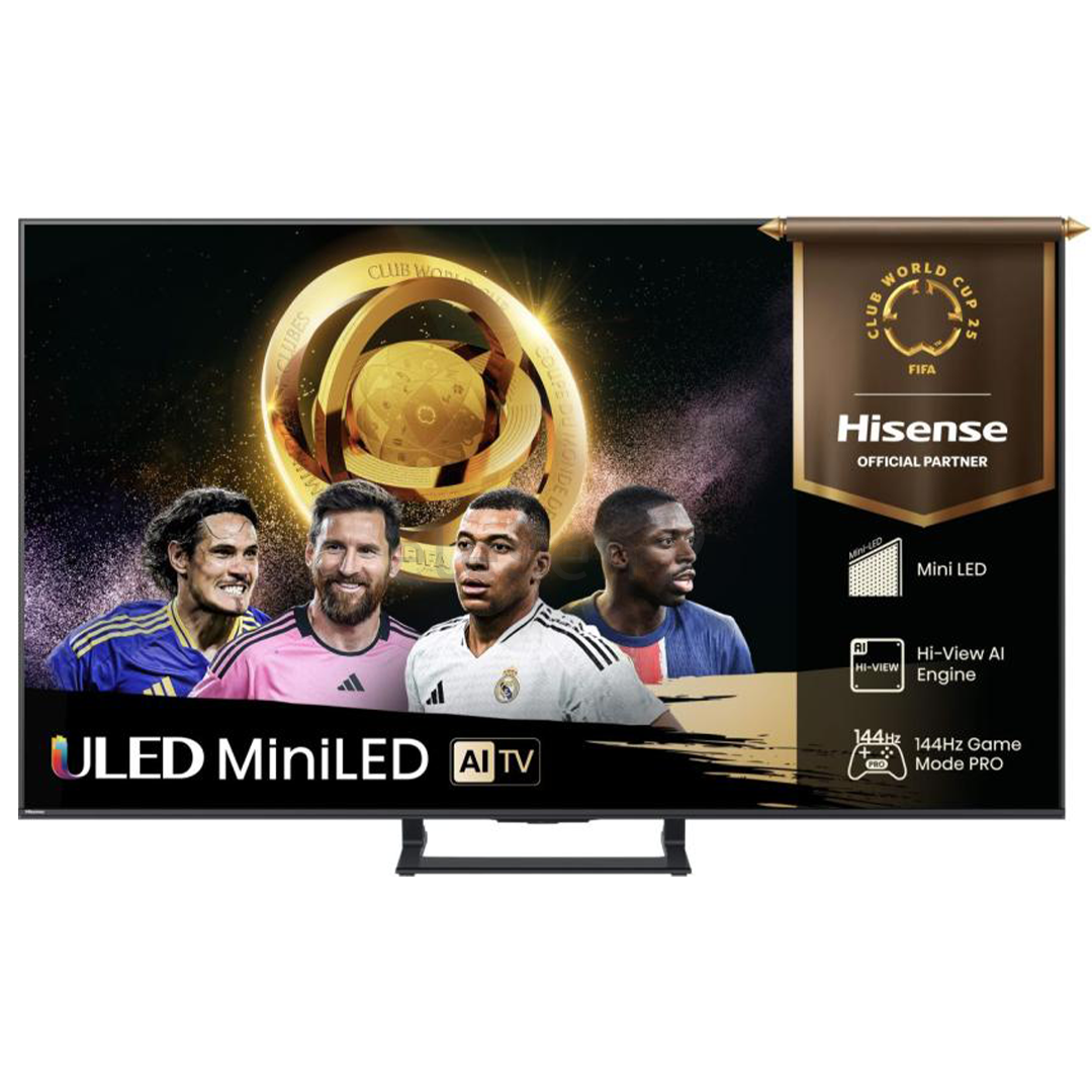 Hisense E8Q, 75'', 4K UHD, ULED, Mini LED, juodas - Televizorius