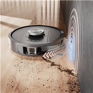 Shark PowerDetect NeverTouch, Wet & Dry, black - Robot vacuum cleaner