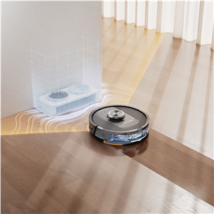 Shark PowerDetect NeverTouch, Wet & Dry, black - Robot vacuum cleaner