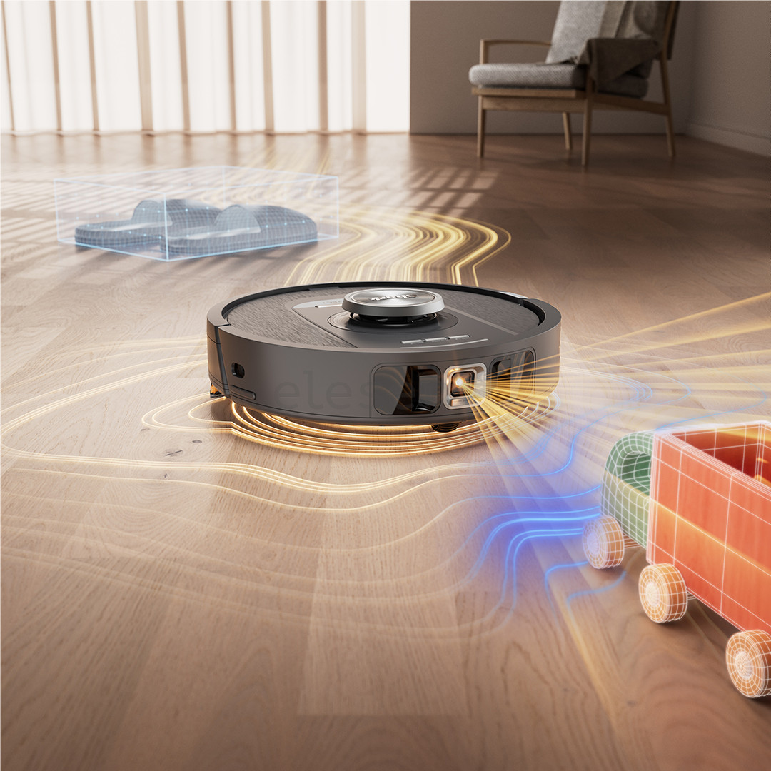 Shark PowerDetect NeverTouch, Wet & Dry, black - Robot vacuum cleaner