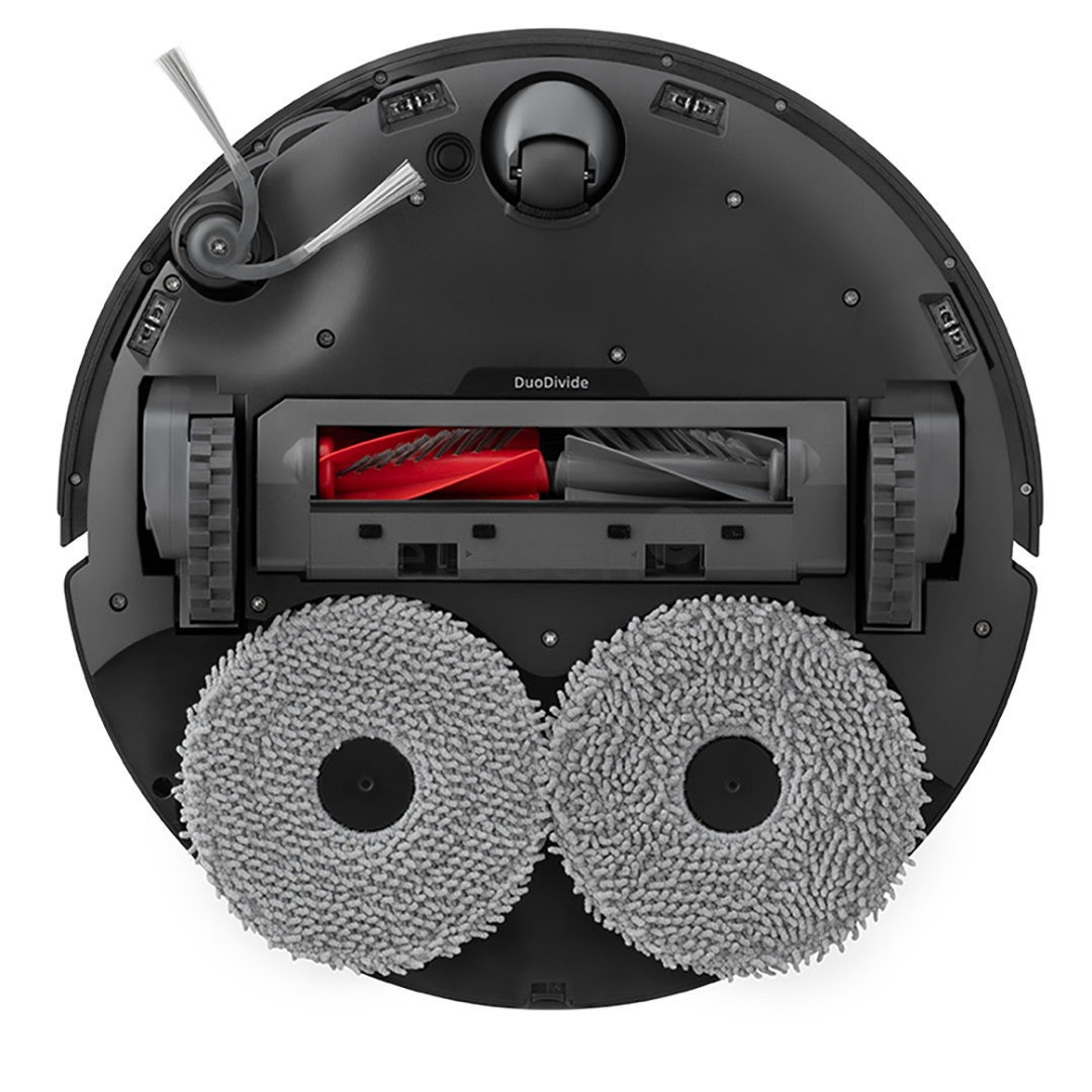 Roborock Q Revo Edge 5V1, wet & dry, juodas - Dulkių siurblys robotas