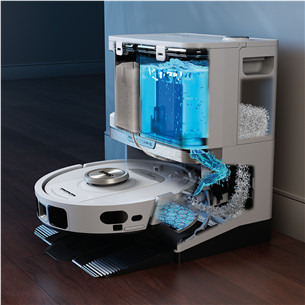 Shark PowerDetect NeverTouch Pro, Wet & Dry, white - Robot vacuum cleaner