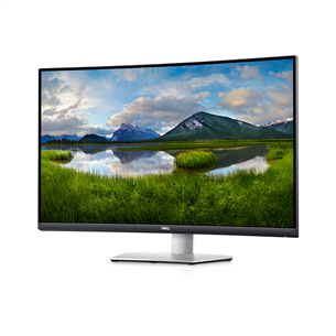 Dell S3221QSA, 32'', 4K UHD, VA, curved, silver - Monitor