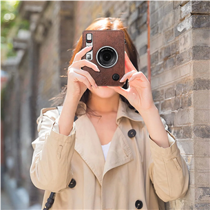 Fujifilm Instax Mini Evo Camera Case, brown - Case