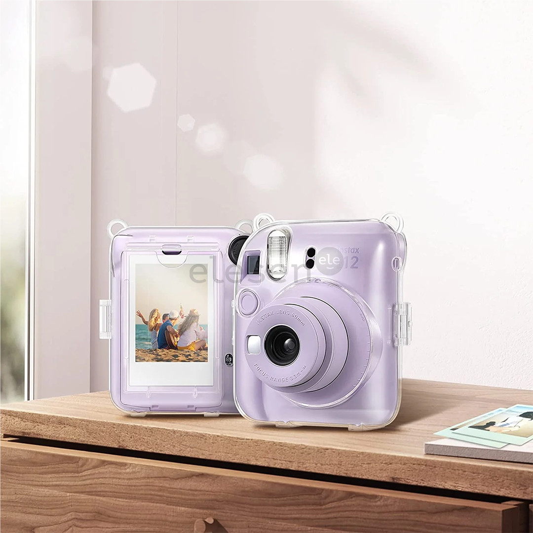 Fujifilm Instax Mini 12 Clear Case, skaidrus - Dėklas