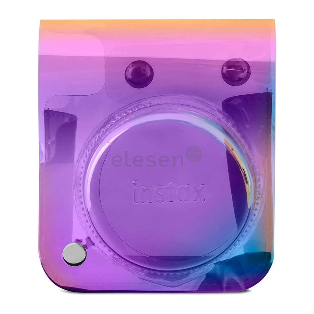 Fujifilm Instax Mini 12 Case, vaivorykštinis/rožinis - Dėklas