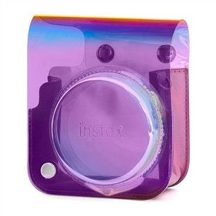 Fujifilm Instax Mini 12 Case, vaivorykštinis/rožinis - Dėklas