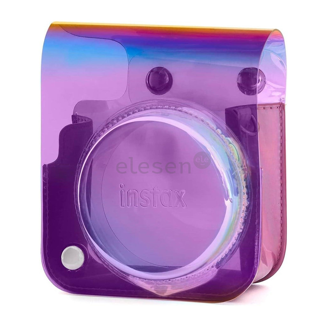 Fujifilm Instax Mini 12 Case, vaivorykštinis/rožinis - Dėklas