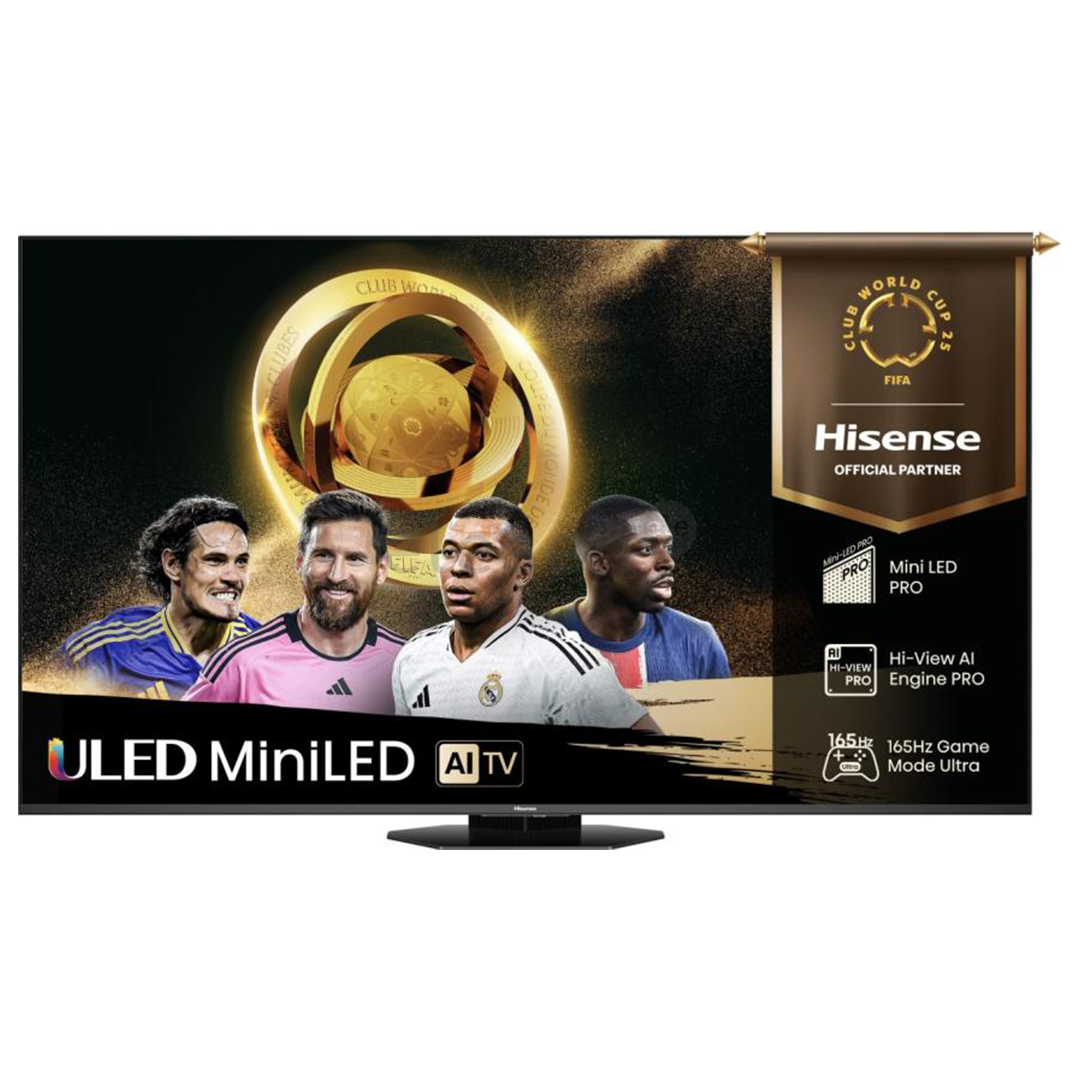 Hisense U8Q, 65'', 4K UHD, ULED, Mini LED, juodas - Televizorius