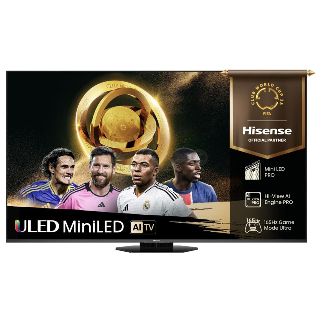 Hisense U8Q, 75'', 4K UHD, ULED, Mini LED, juodas - Televizorius