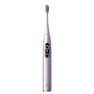 Oclean X Pro Digital, violetinis - Elektrinis dantų šepetėlis PR000132354