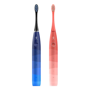 Oclean Find Duo Set, 2 vnt., mėlyni/raudoni - Elektriniai dantų šepetėliai PR000132348