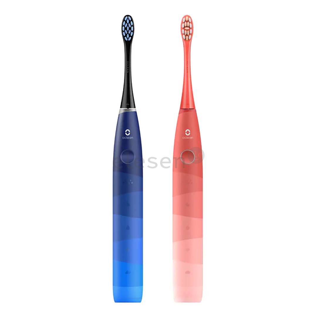 Oclean Find Duo Set, 2 vnt., mėlyni/raudoni - Elektriniai dantų šepetėliai