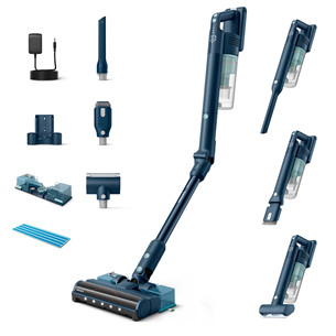 Philips 5000 Series Flex, mėlynas - Belaidis dulkių siurblys XC5244/10