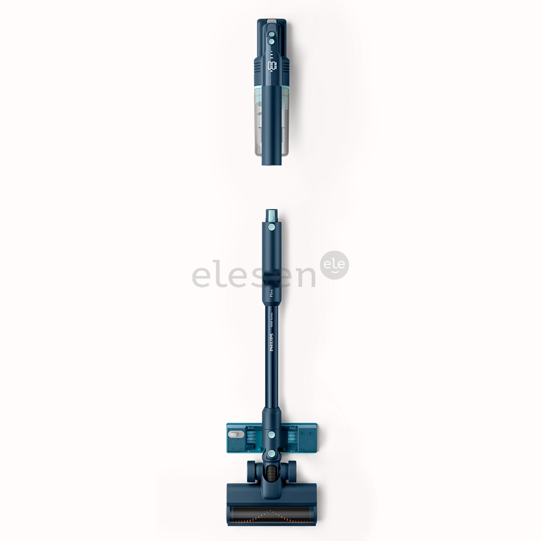 Philips 5000 Series Flex, mėlynas - Belaidis dulkių siurblys