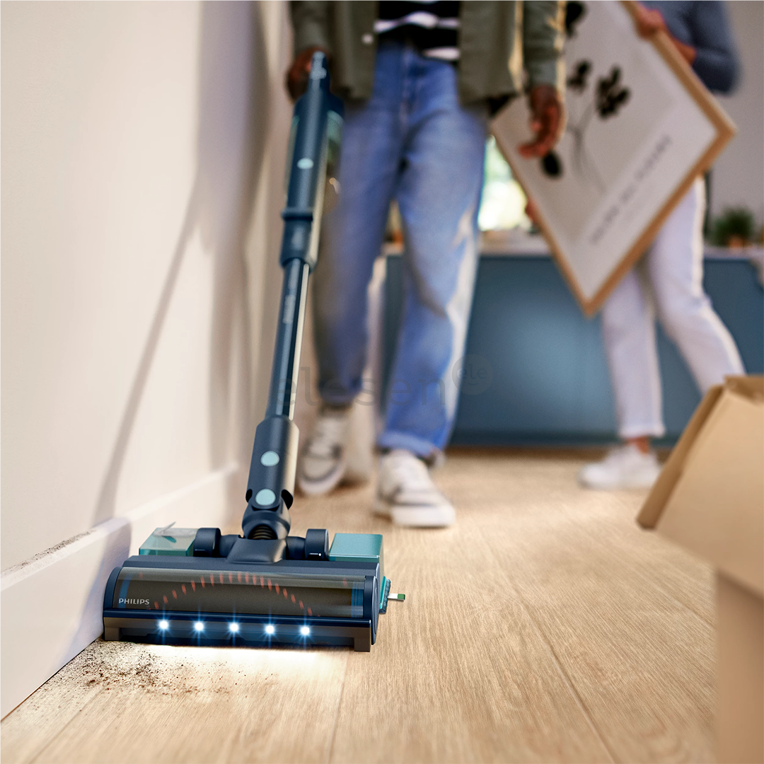 Philips 5000 Series Flex, mėlynas - Belaidis dulkių siurblys