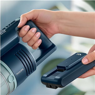Philips 5000 Series Flex, mėlynas - Belaidis dulkių siurblys