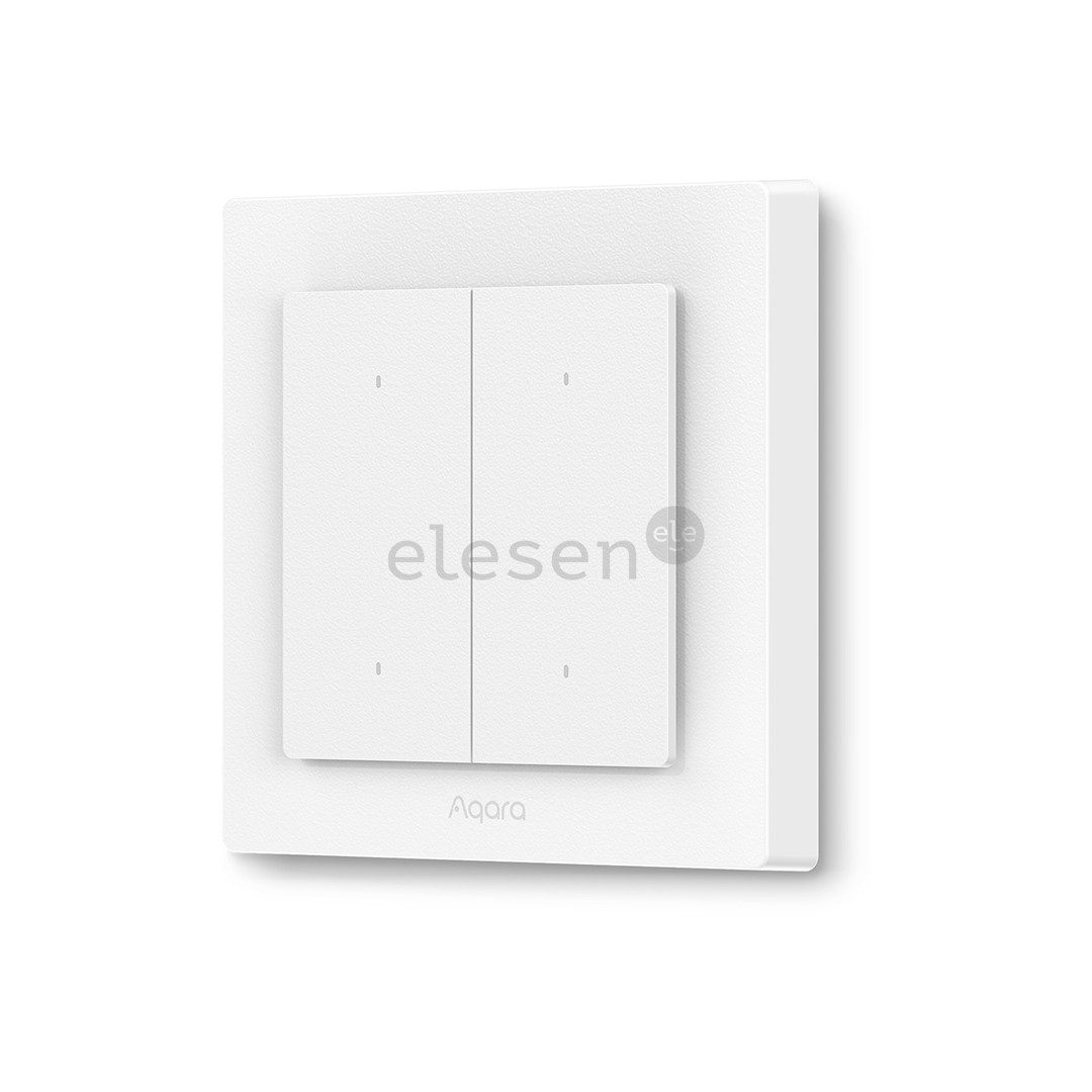 Aqara Light Switch H2, 4 mygtukų, baltas - Išmanusis sieninis jungiklis