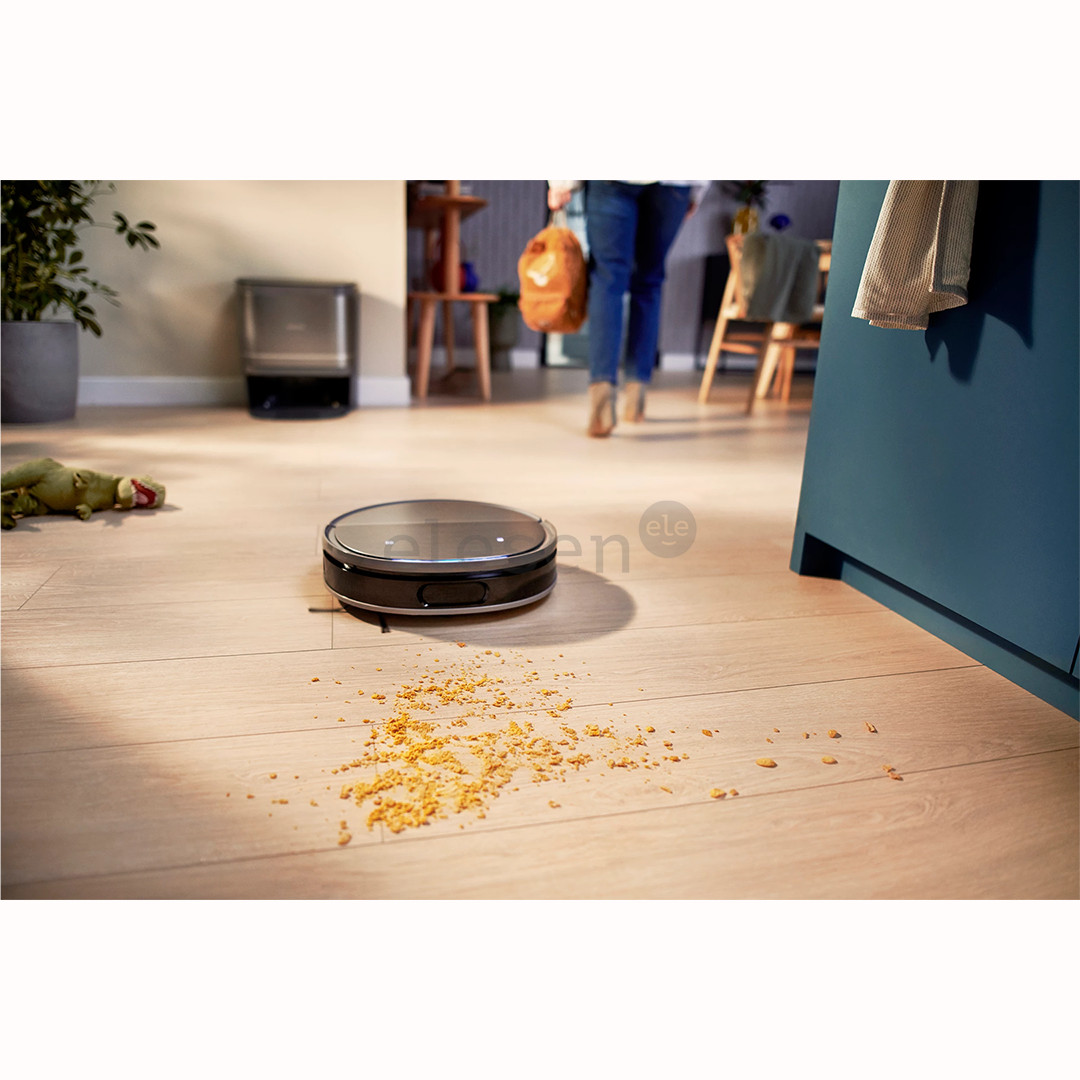 Philips HomeRun 9000 Series, сухая и влажная уборка, серый - Робот-пылесос