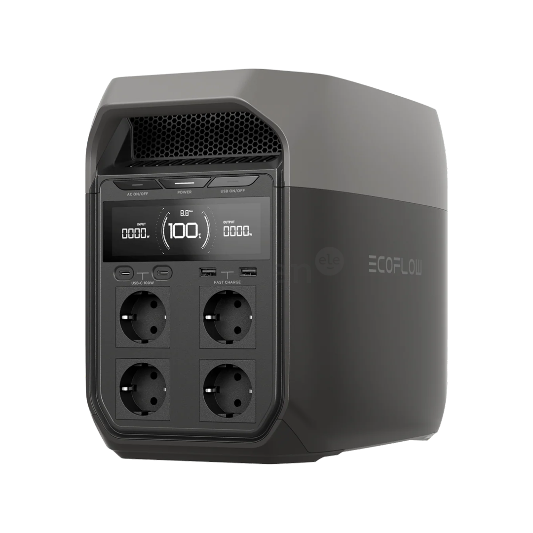 EcoFlow Delta 3, 1024 Втч, серый - Аккумуляторная станция