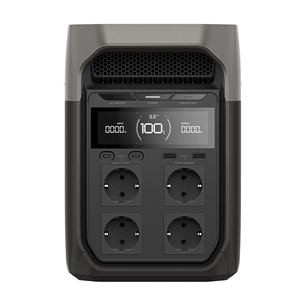 EcoFlow Delta 3, 1024 Втч, серый - Аккумуляторная станция