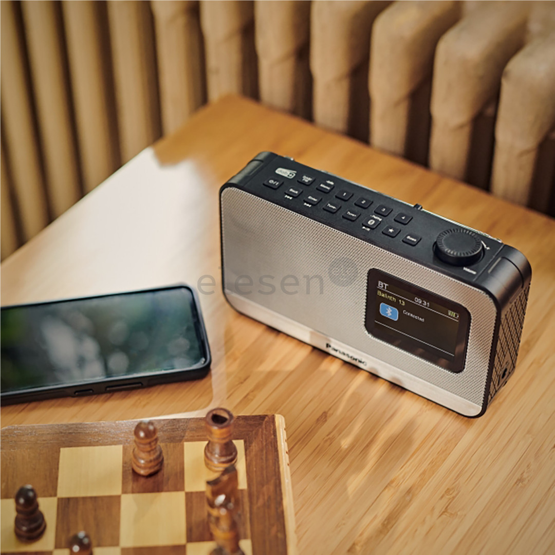 Panasonic RF-D15, FM, DAB+, Bluetooth, черный - Радио