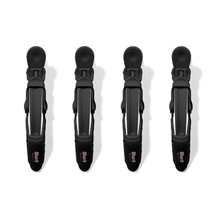 Shark, 4 vnt., juodi - Plaukų segtukai