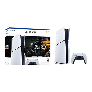 Sony PlayStation 5 Slim + Call of Duty®: Black Ops 6, balta - Žaidimų konsolė