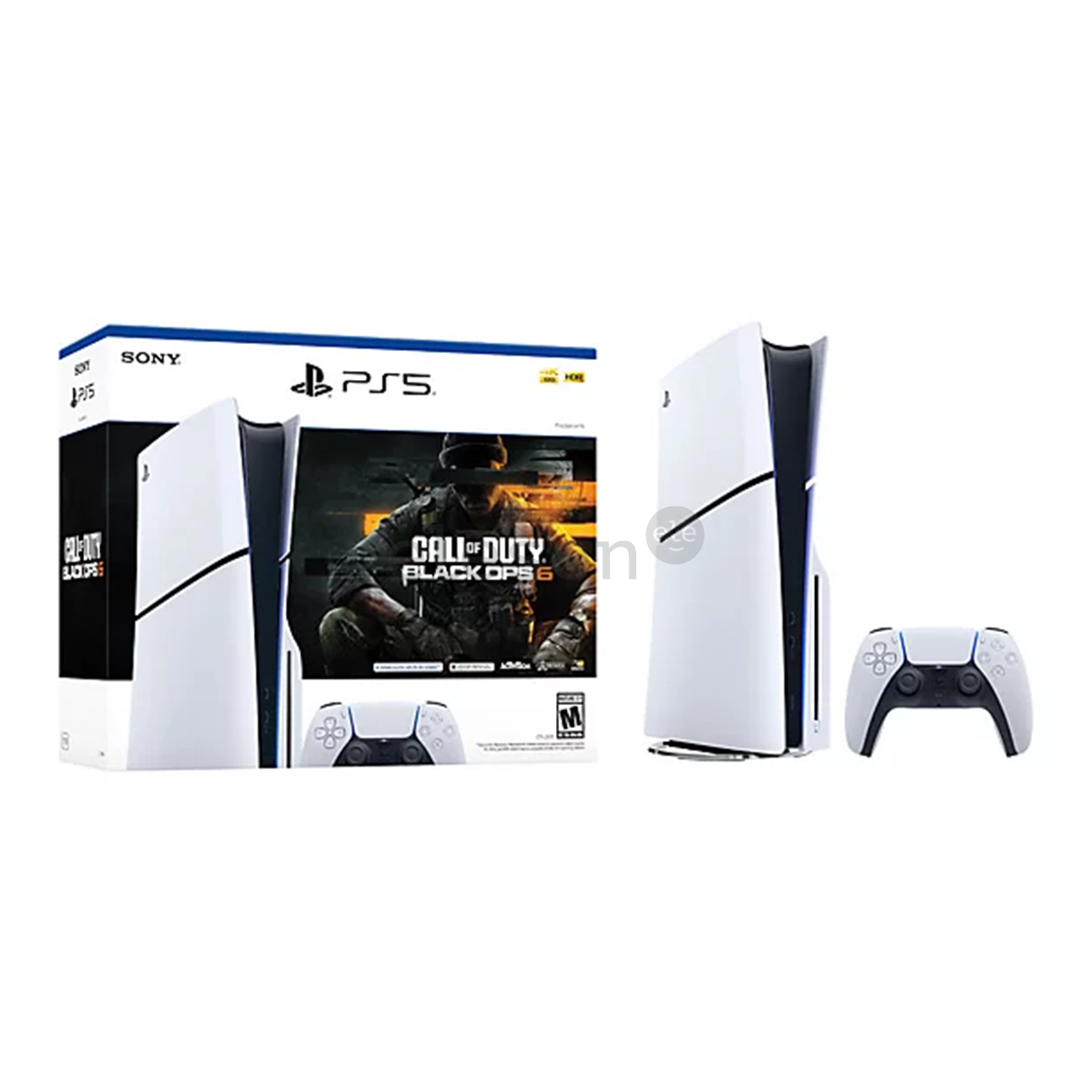 Sony PlayStation 5 Slim + Call of Duty®: Black Ops 6, balta - Žaidimų konsolė