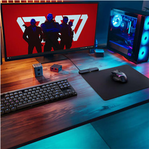 Logitech POWERPLAY 2, juodas - Pelės kilimėlis