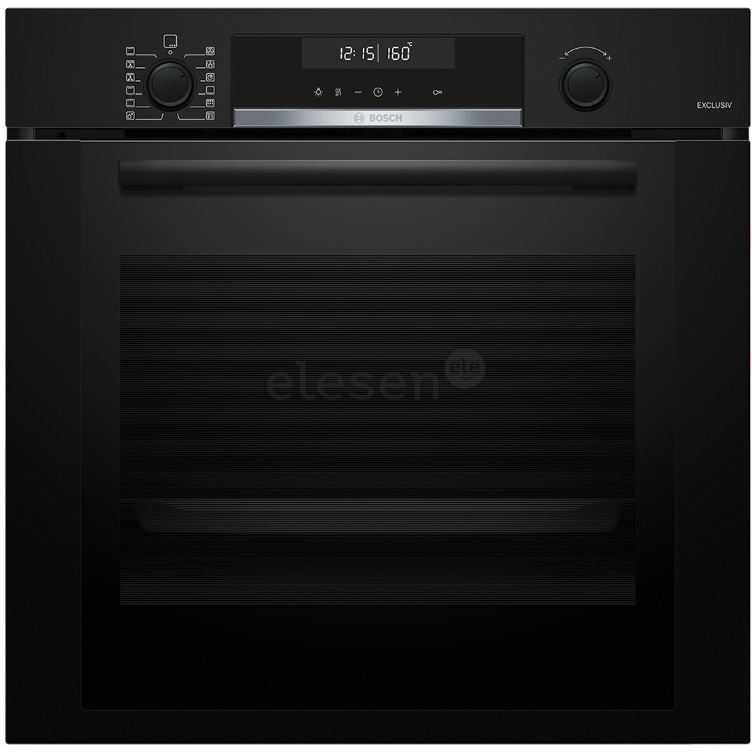 Bosch, 71 L, pirolizė, juoda - Įmontuojama orkaitė