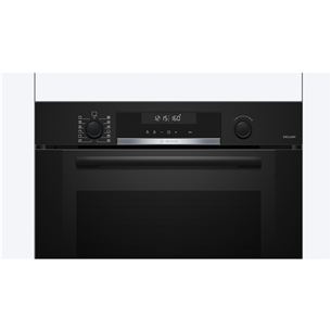 Bosch, 71 L, pirolizė, juoda - Įmontuojama orkaitė