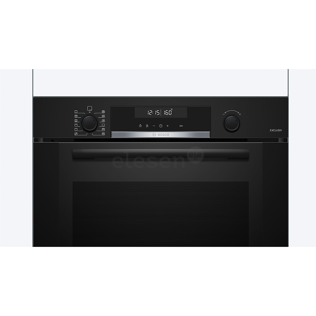 Bosch, 71 L, pirolizė, juoda - Įmontuojama orkaitė