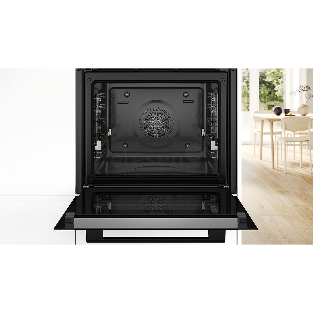 Bosch, 71 L, pirolizė, juoda - Įmontuojama orkaitė