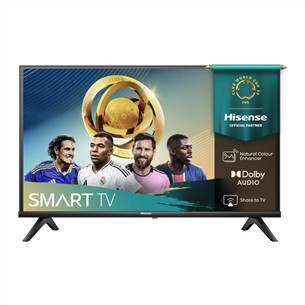 Hisense A4Q, 40'', HD, LED LCD, черный - Телевизор