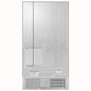 Samsung, NoFrost, 583 L, aukštis 178 cm, sidabro spalvos - SBS šaldytuvas