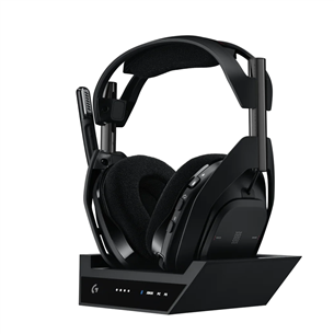 Logitech ASTRO A50 Gen 5, juodos - Belaidės ausinės