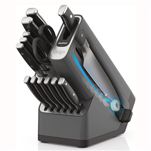 Ninja Foodi StaySharp, 14-piece set - Knife block with integrated sharpener
