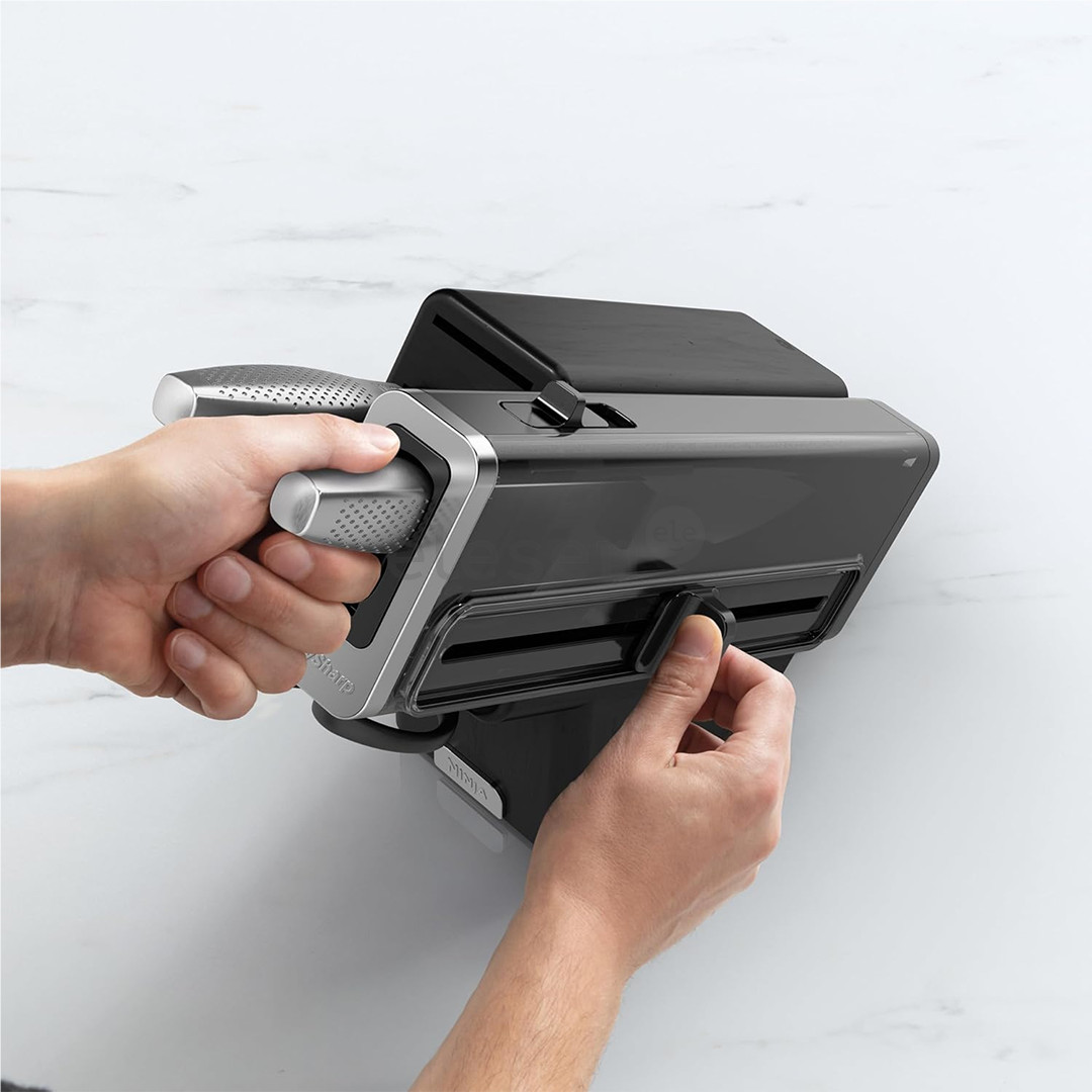 Ninja StaySharp, 6 dalių, nerūdijančio plieno/juodas - Peilių rinkinys su stovu