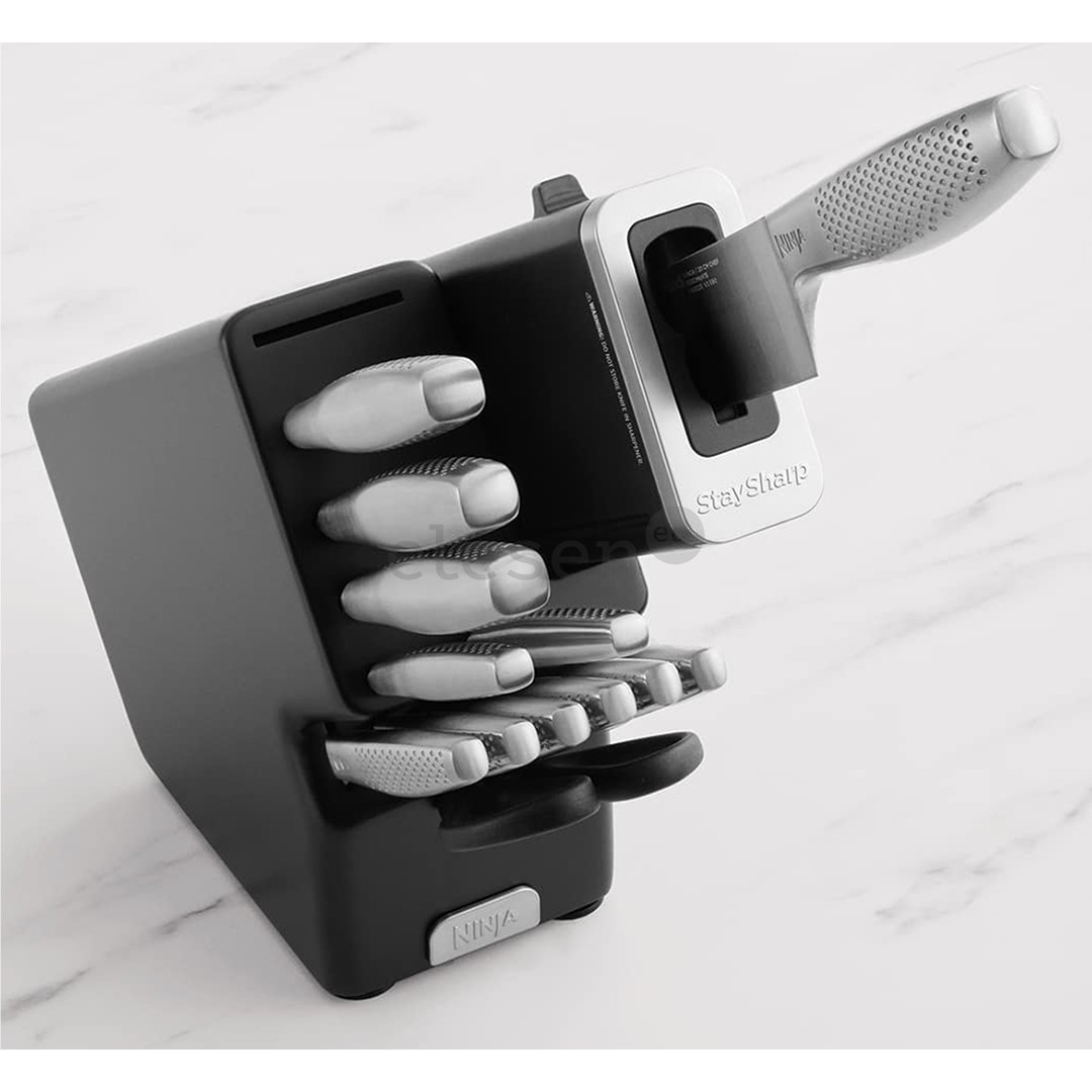 Ninja StaySharp, 14-pcs, stainless steel - Knife block set